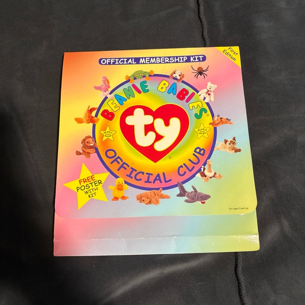 Ty Beanie Babies Official Club Kit - Rainbow Gradient